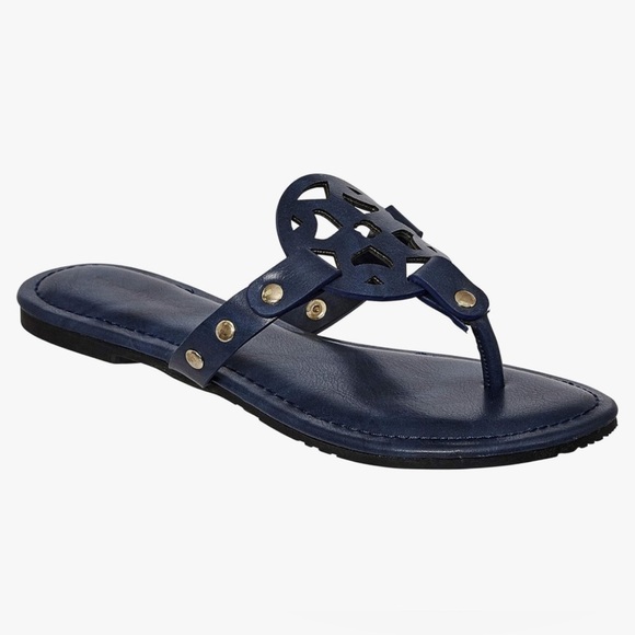 Pierre Dumas Women's Black Sandals Size 7.5 LNC - Picture 1 of 7